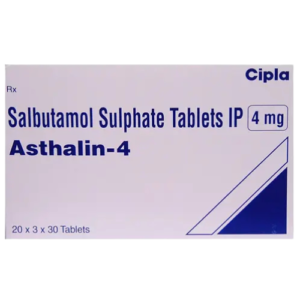 Asthalin Salbutamol 4 Mg Tablets