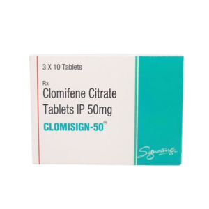 Clomisign Clomiphene 50 Mg Tablets contain Clomiphene 50mg, a prescription medicine commonly used for fertility treatment support under professional medical supervision. This oral tablet formulation is designed to support physician-directed reproductive health treatment plans.