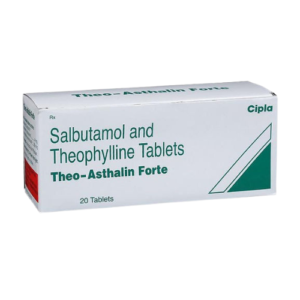 Theo Asthalin Forte Salbutamol / Theophylline Tablets