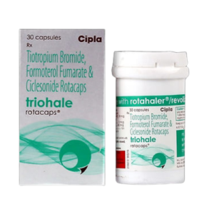 Triohale Tiotropium/Formoterol/Ciclesonide Rotacaps
