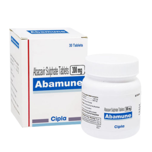 Abamune Abacavir Sulphate 300 Mg Tablets