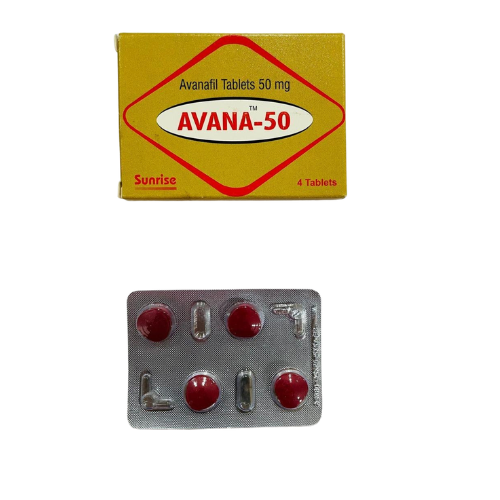 Avana Avanafil 50 Mg Tablets