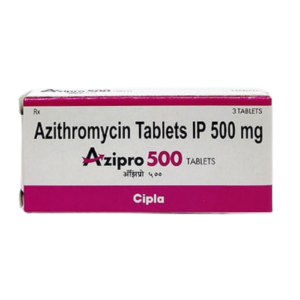 Azipro Azithromycin 500 Mg Tablets