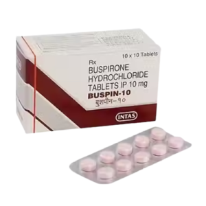 Buspin Buspirone 10 Mg Tablets