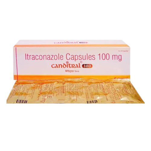 Canditral Itraconazole 100 Mg Capsules