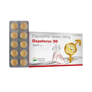 Dapoforce Dapoxetine 30 Mg Tablets