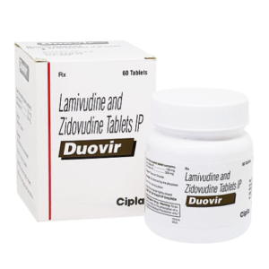 Duovir Lamivudine Zidovudine 150/300 Mg Tablets