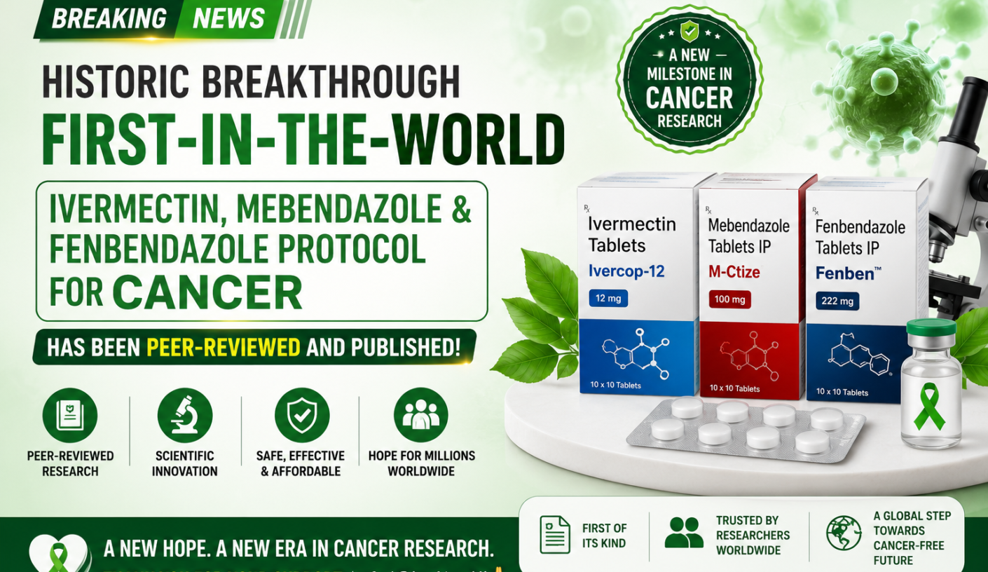 Ivermectin, Mebendazole, and Fenbendazole Draws Attention in Cancer Research