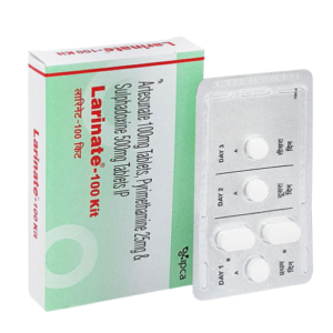 Larinate Artesunate Pyrimethamine Sulfadoxine Tablets