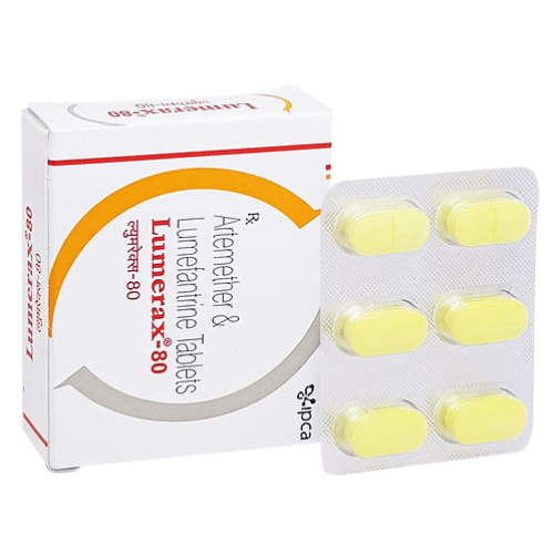 Lumerax Artemether Lumefantrine 80 Mg Tablets