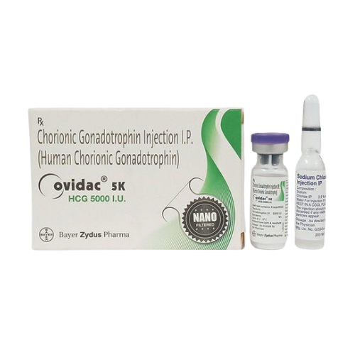 Ovidac Human Chorionic Gonadotropin 5000 IU Injection