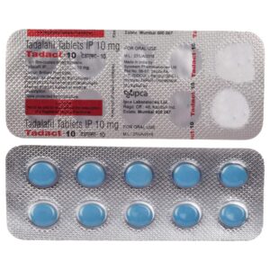 Tadact Tadalafil 10 Mg Tablets