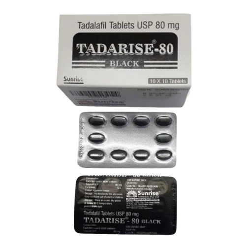 Tadarise Black 80 Mg Tablets USP