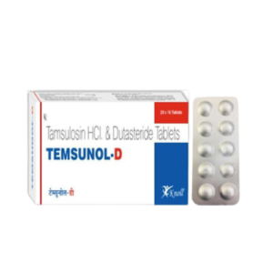 Temsunol D Tamsulosin Dutasteride 0.4 Mg/0.5 Mg Tablets