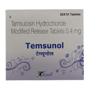 Temsunol Tamsulosin Hydrochloride 0.4 Mg Tablets