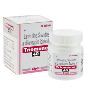 Triomune Stavudine Lamivudine Nevirapine Tablets