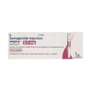 Wegovy Semaglutide FlexTouch 0.5 Mg Injectionsc